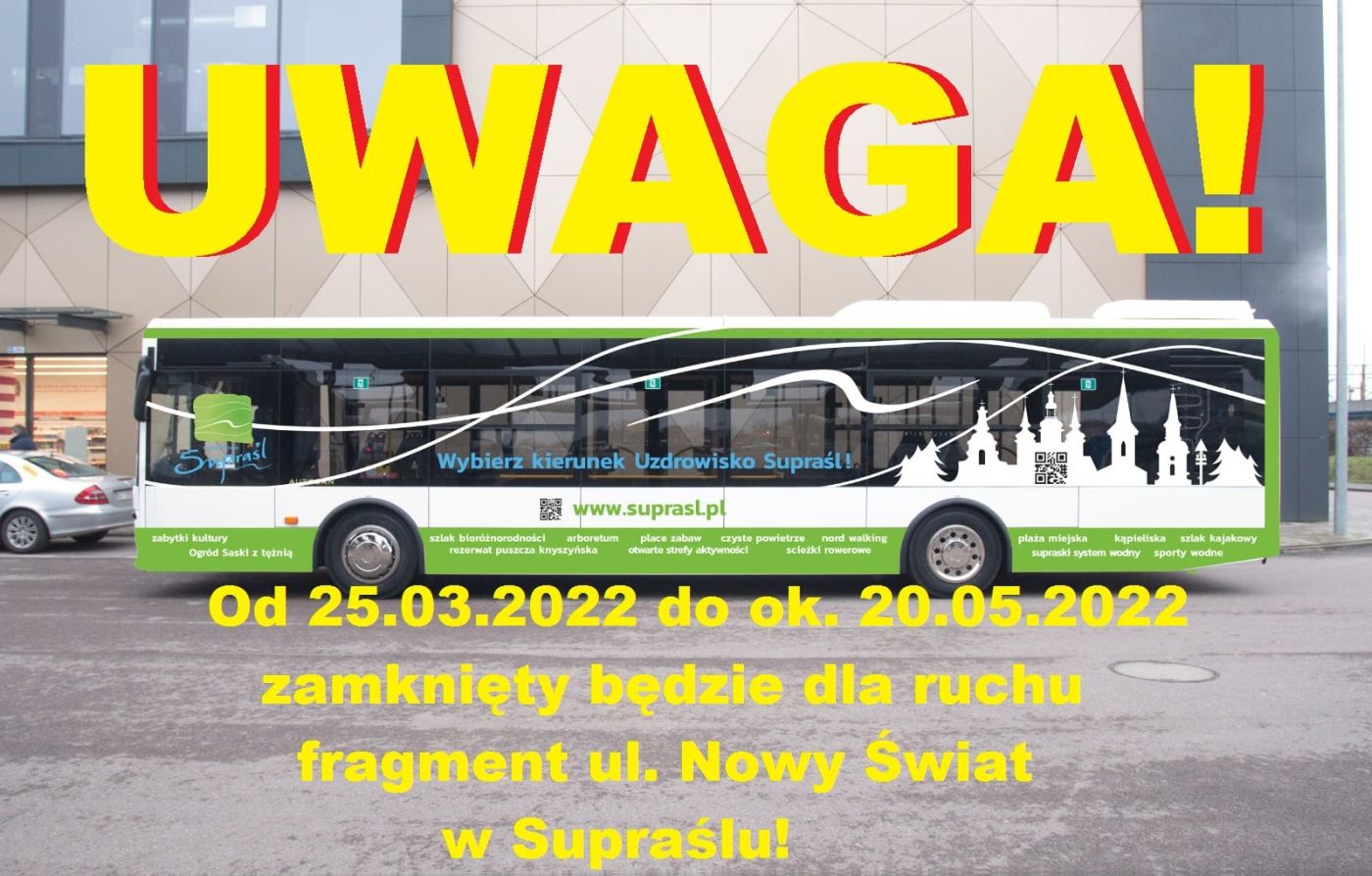 czasowe zamkniecie ulic
