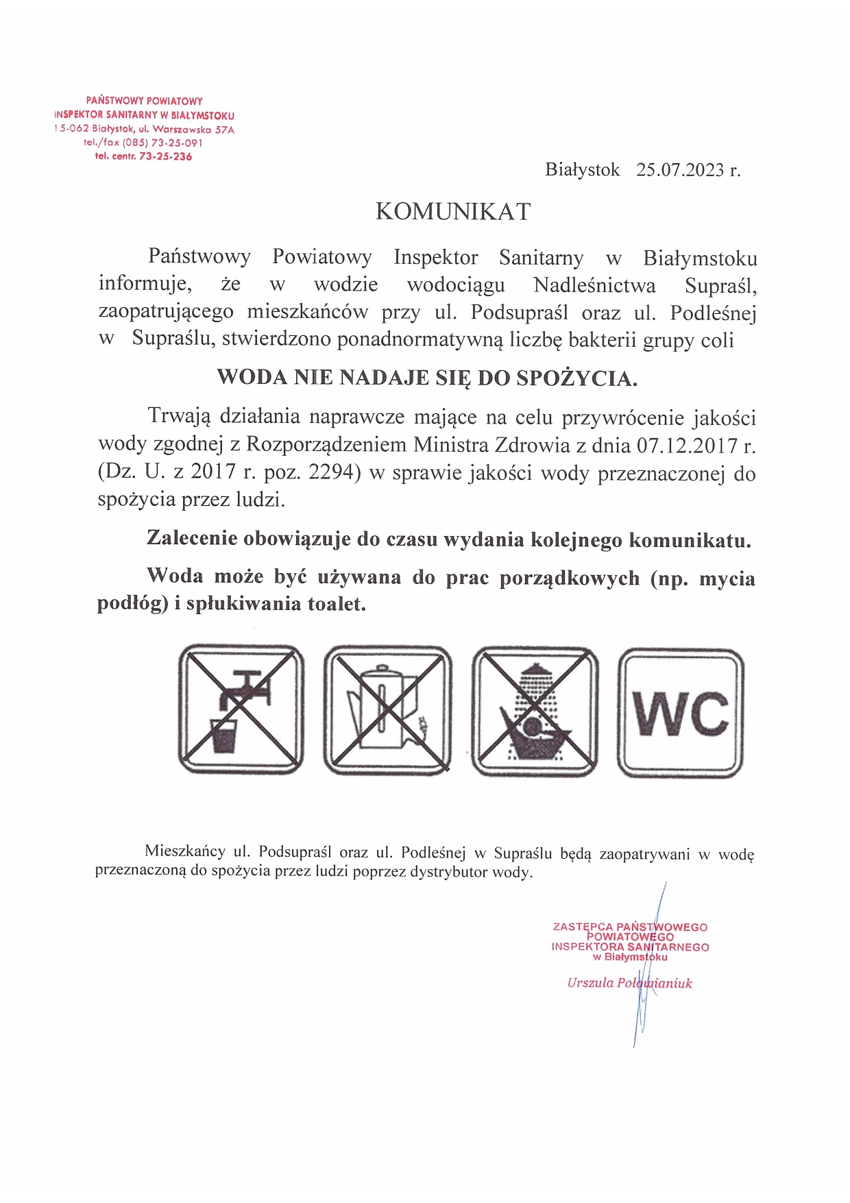 komunikat dec. UM w Supraślu page 0001