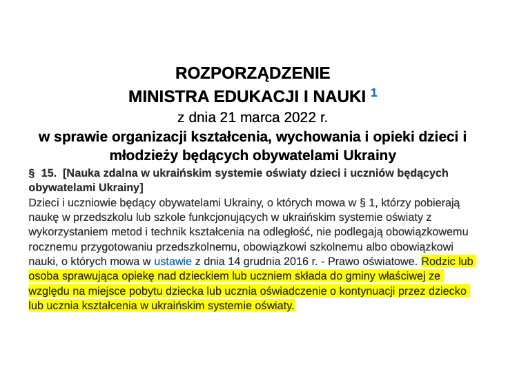 rozporzadzenie