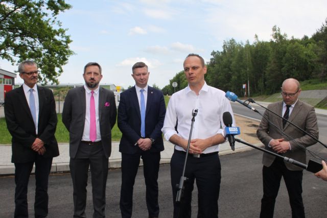 wizyta wiceminstra infrastruktury Rafała Webera w Sowlanach 19.06 6